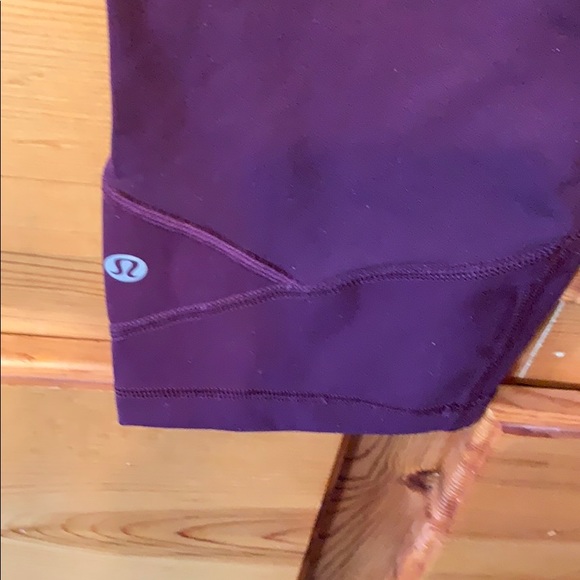 Lululemon Pace Rival RETIRED STYLE Cropped Leggings size 10 - Picture 7 of 13